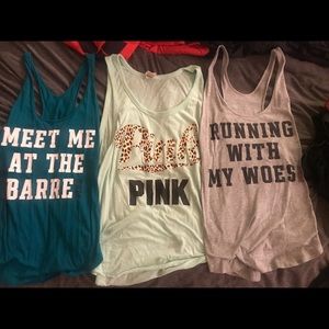 Victoria’s Secret active tank tops
